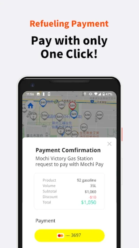 MochiMochi - Navigation, Pay for Android: Streamline Travel