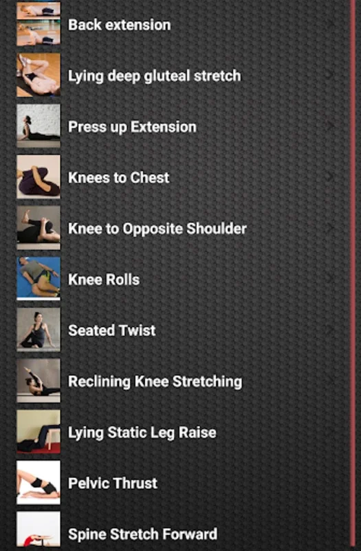 Sciatica Pain Exercises for Android: Alleviate Discomfort