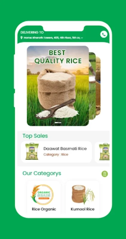 E-rice: Convenient Rice & Grocery Delivery for Android