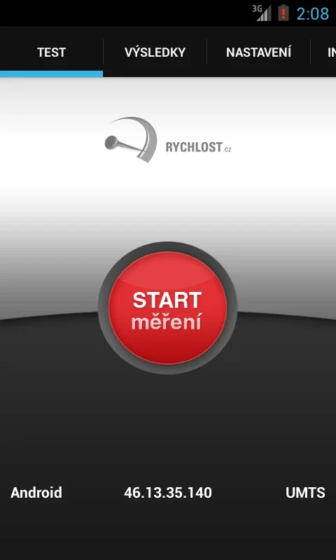 Rychlost for Android - Accurate Speed Testing