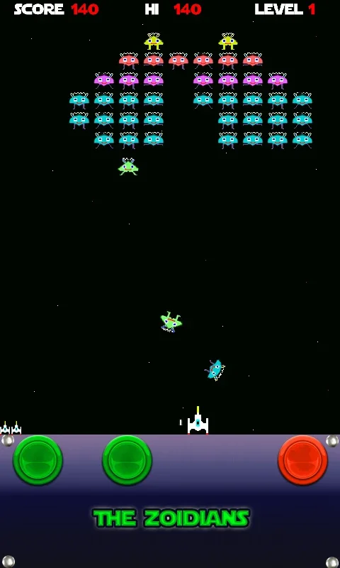 Zoidians for Android - Thrilling Space Shooter