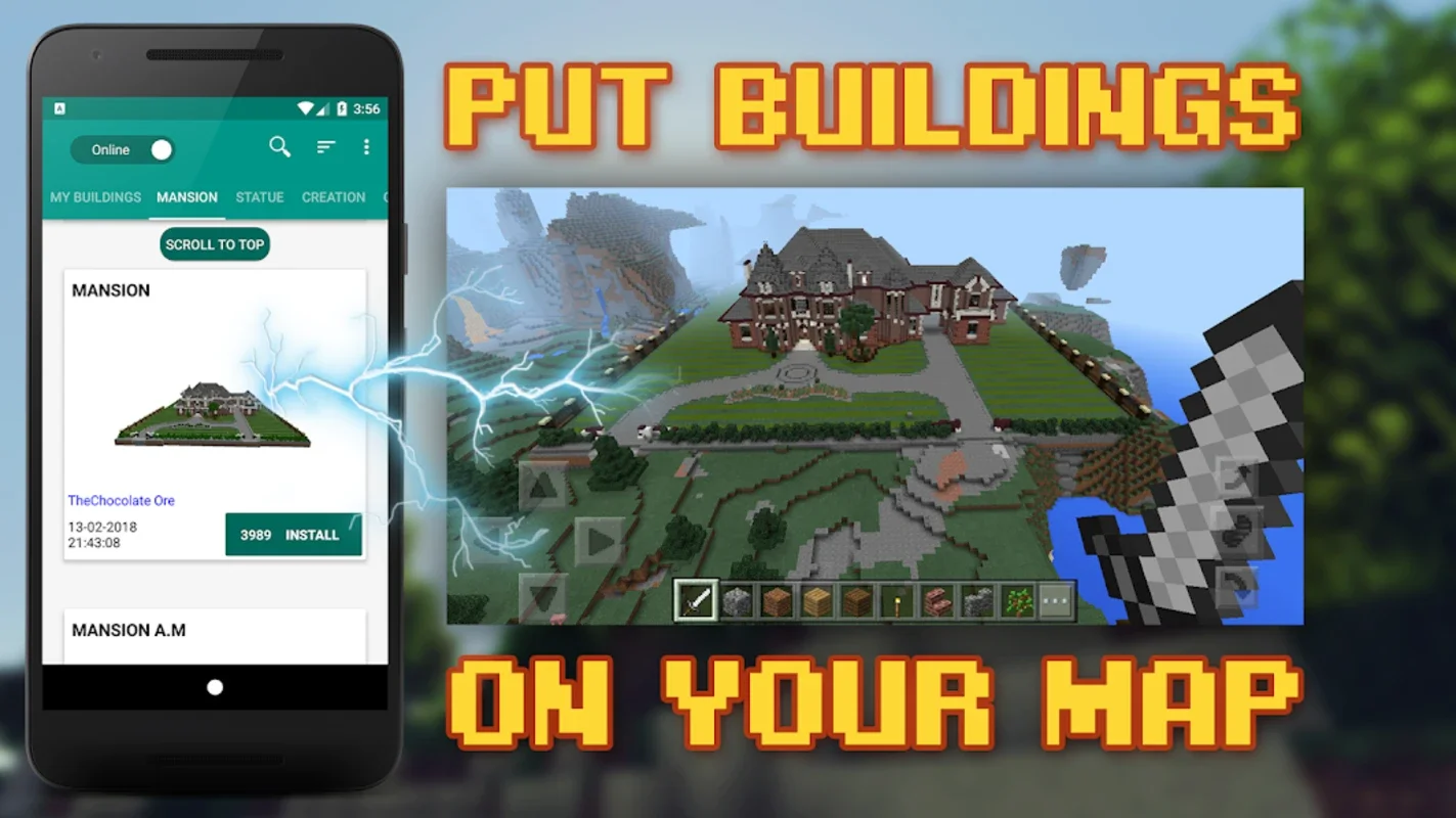 Buildings for Minecraft for Android - Transform Your World