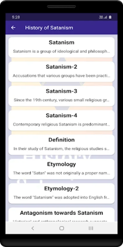 History of Satanism for Android - Unveiling Satanism's Evolution