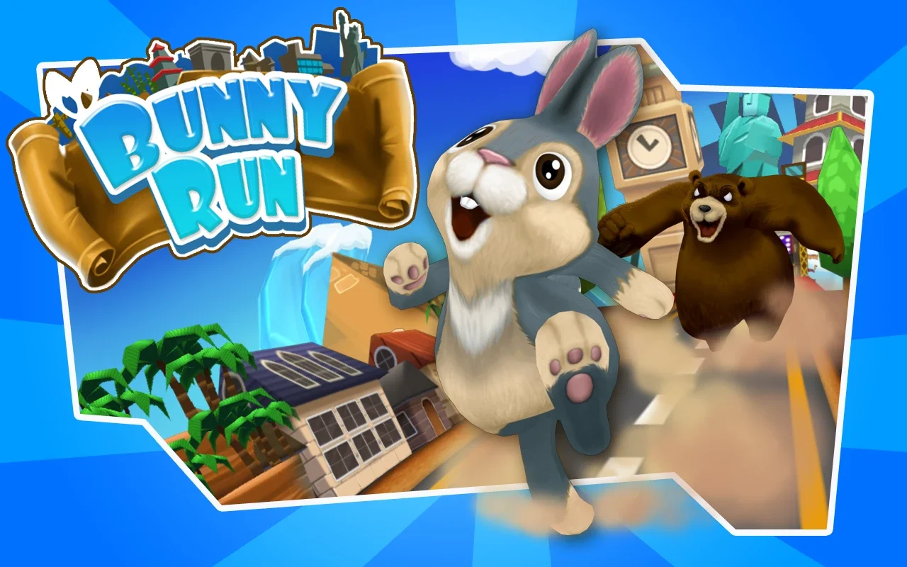 Bunny Run for Android - Endless Hopping Fun