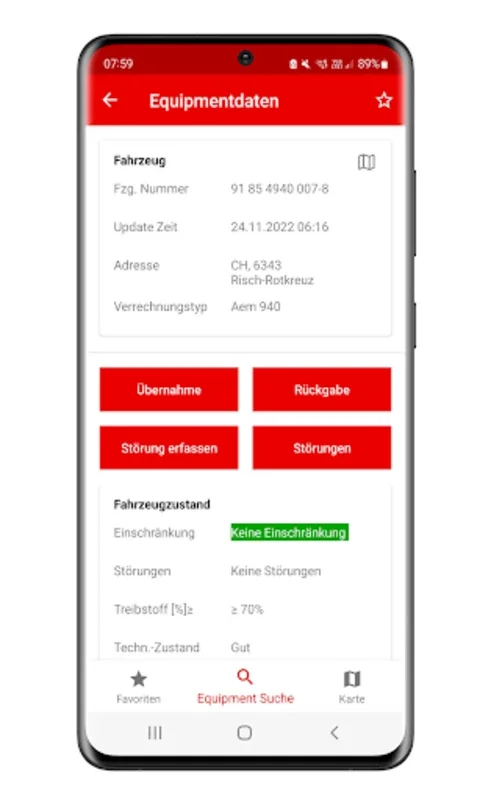 SBB Infra Fzge for Android: Streamline Fleet Management