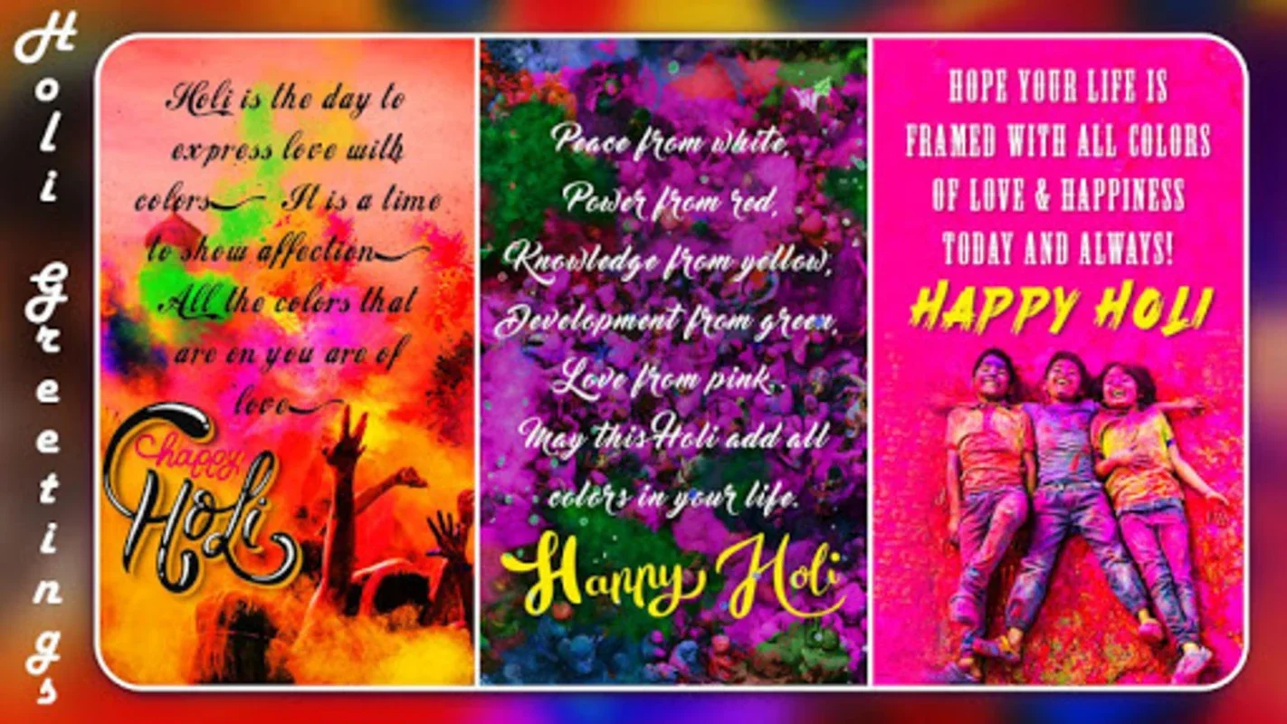 Happy Holi Photo Frame 2023 for Android - Transform Photos