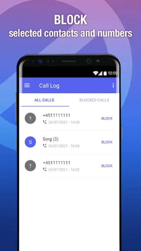 Call Blocker - Block Numbers for Android: Block Spam and Scam Calls