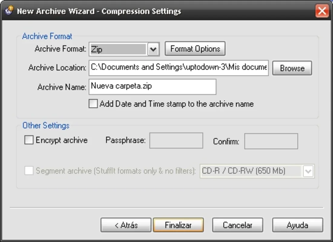 Stuffit Standard for Windows - High Compression Rate File Compressor