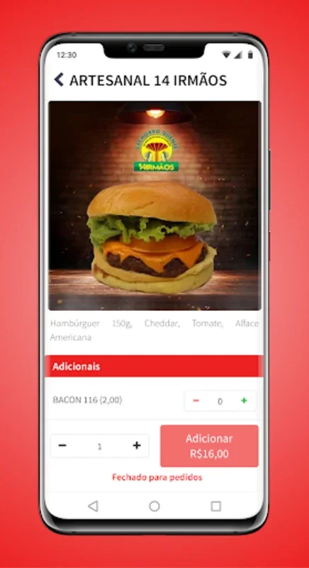 14 Irmãos Cachorro-Quente for Android - Simplify Snack Ordering