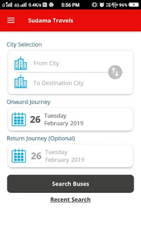 Sudama Travels for Android - Seamless India Travel Planning