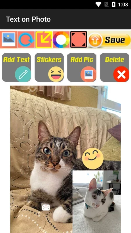 TextMe - Text on Photo for Android: Enhance Your Photos