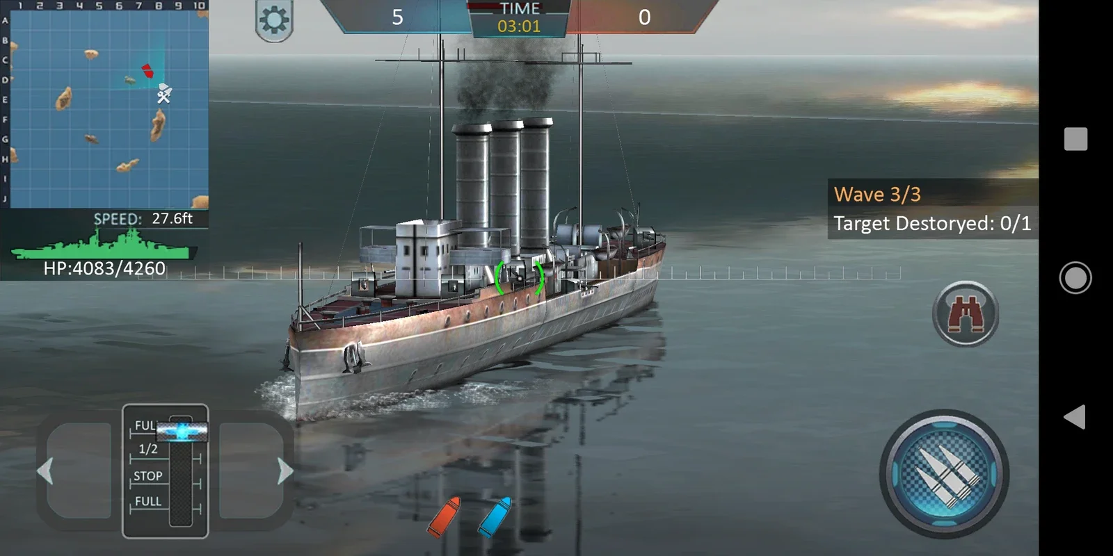 Warship Attack for Android - Intense Naval Battle Experience