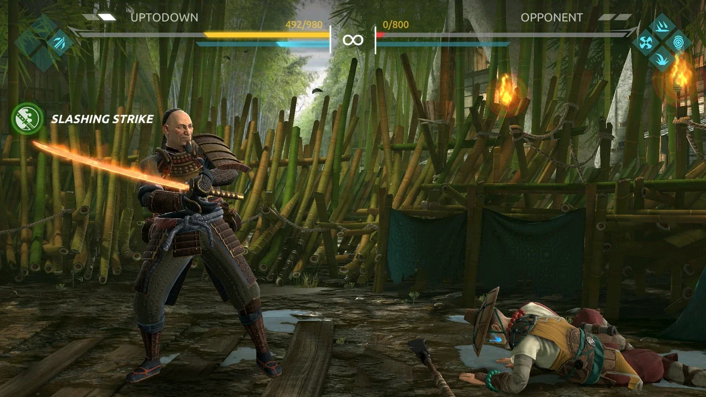 Shadow Fight 4: Arena for Android - Battle in the Arena