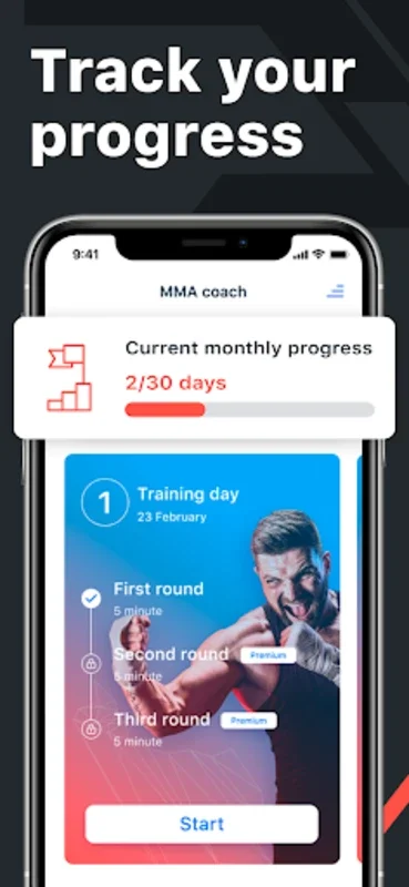 MMA Coach: Home Workout Plan for Android - Transform Fitness