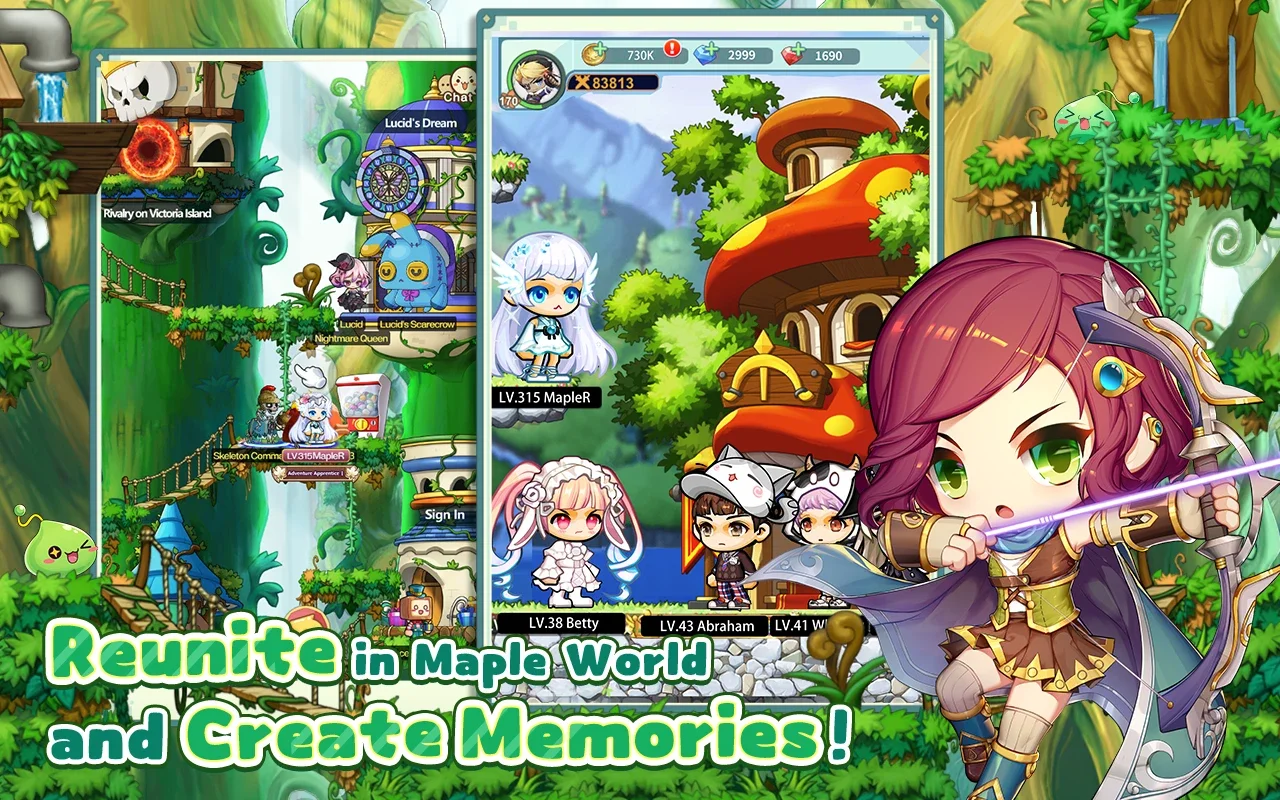 MapleStory R: Evolution for Android - Immersive Fantasy Adventure