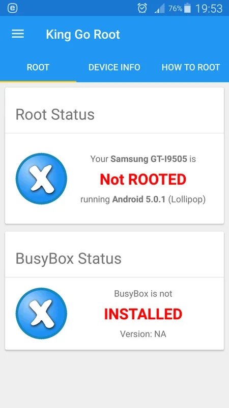 King Go Root Checker: Instant Android Root Access Verification