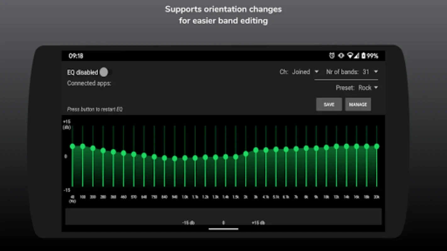 SpotEQ31 - 31 Band Equalizer for Android - Enhance Your Audio