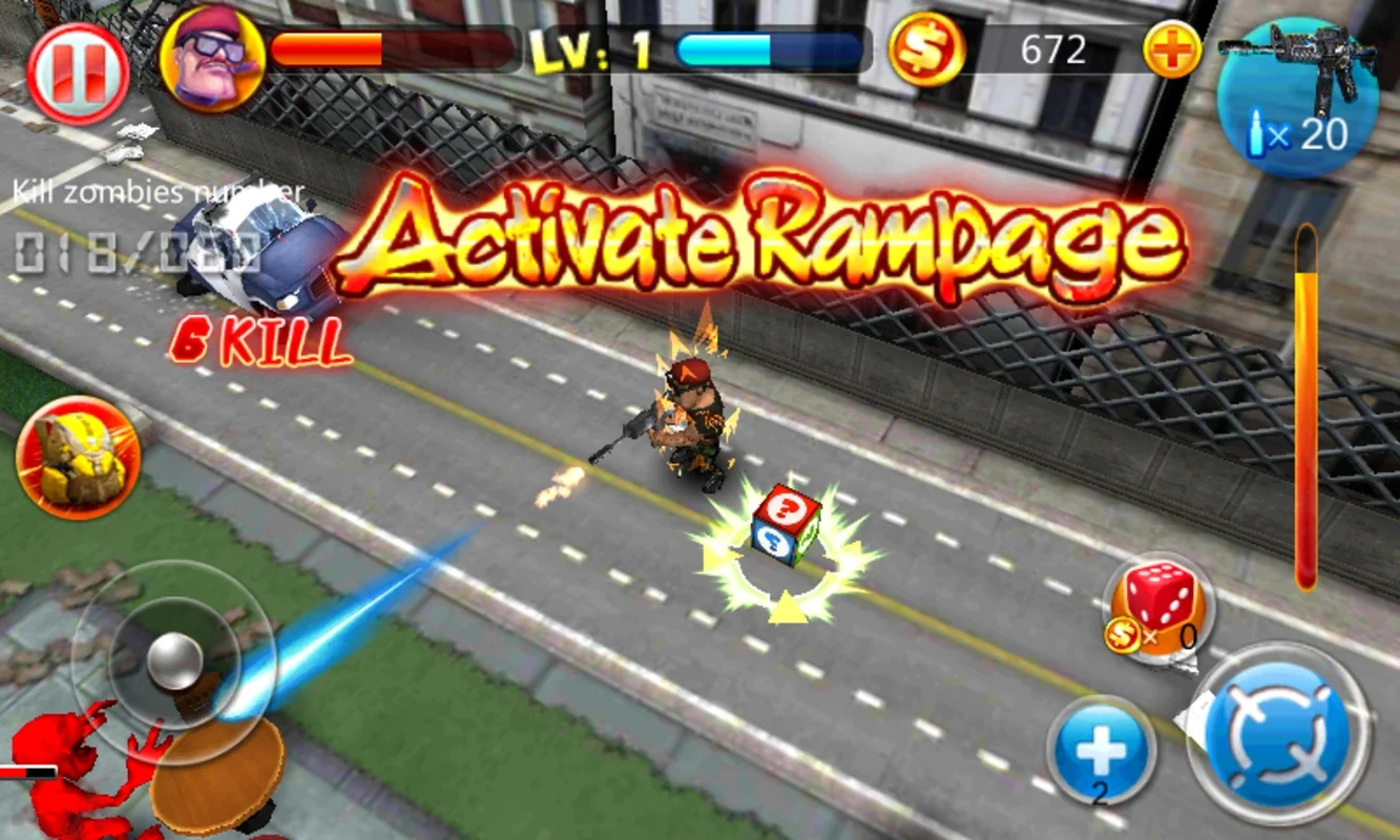 Zombie Craze for Android - Thrilling Zombie Battles