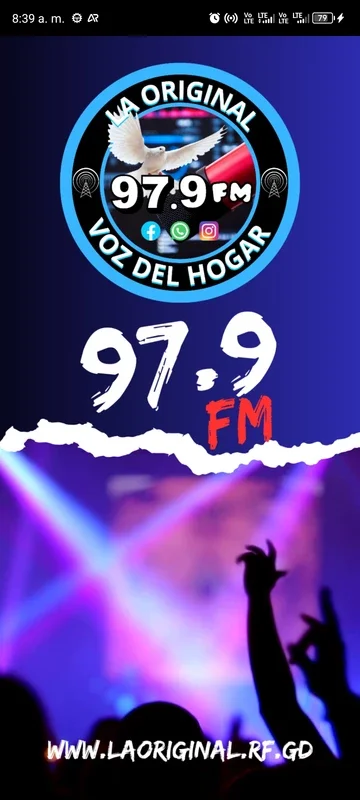 La Original Voz Del Hogar 97.9 FM for Android - Diverse Audio Content