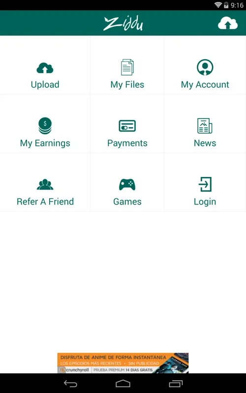 Ziddu for Android - Share Files & Win Real Money