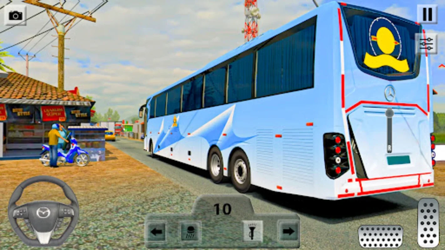 Indian Bus Uphill Driving Game for Android - Thrilling Uphill Adventures