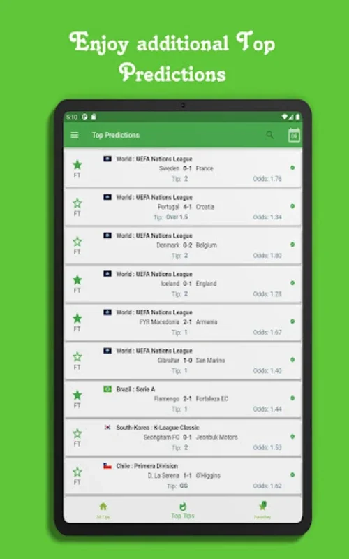 Football Predictions for Android - Reliable Match Insights