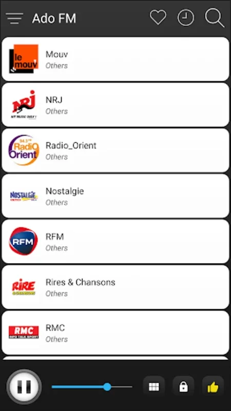 France Radio Stations Online - for Android: Diverse Content