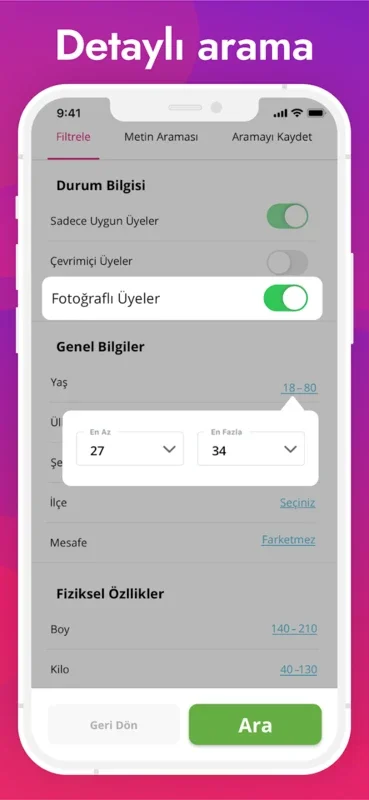 Pembe Panjur for Android - Find Your Love in Turkey