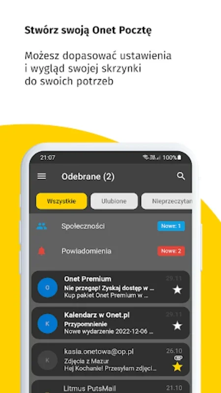 Onet Poczta for Android - Manage Emails Effortlessly