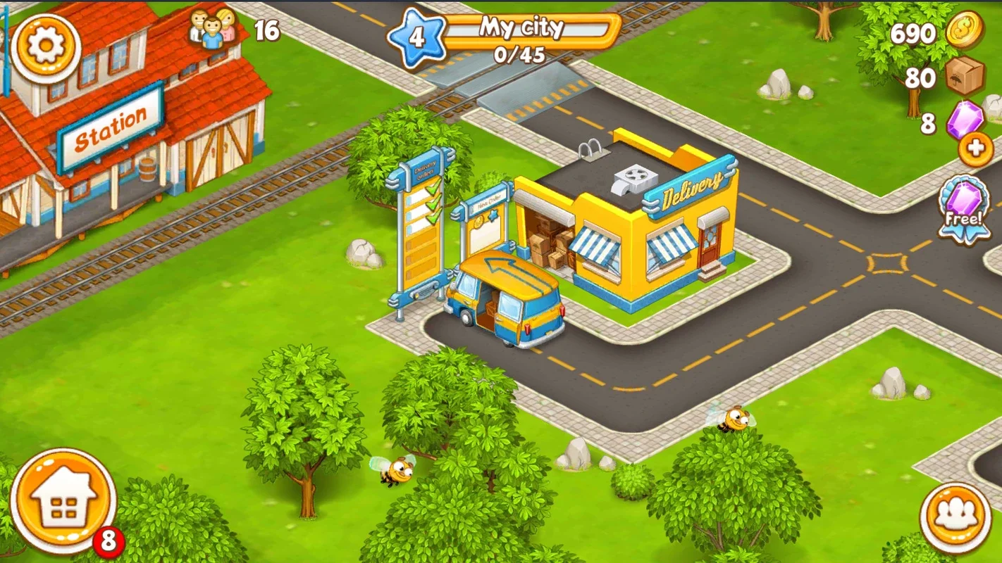 Megapolis Сity: Village to Town for Android - Build Your Dream City