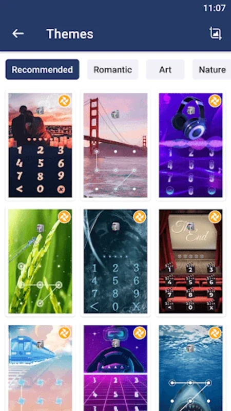 AppLock Theme Peach Blossoms for Android - Secure with Style