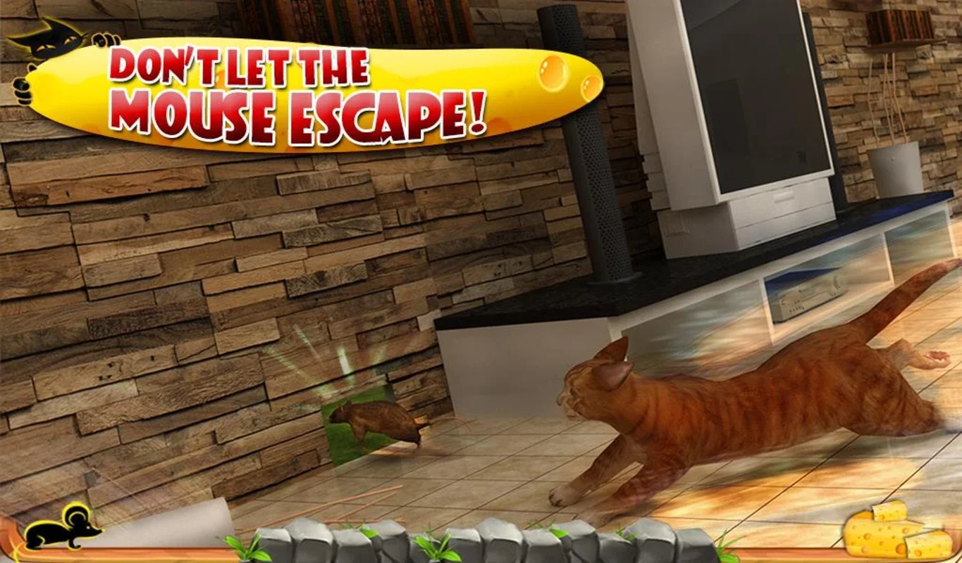 Crazy Cat vs. Mouse 3D for Android: Immersive Cat Hunting