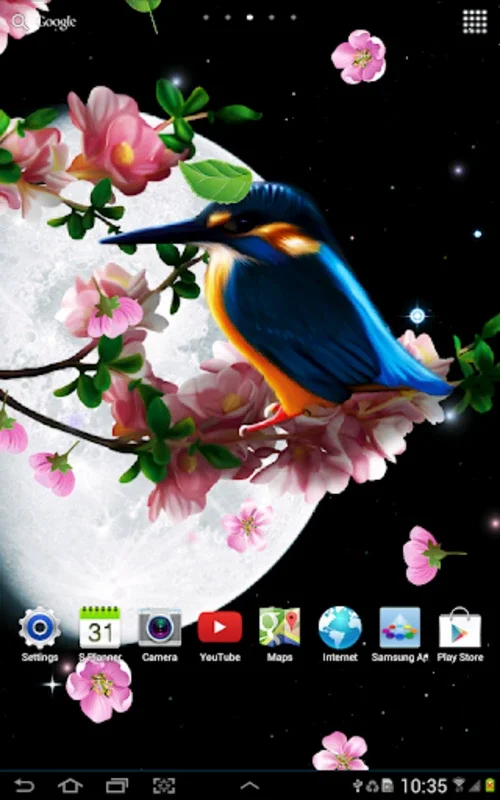 Sakura and Bird Live Wallpaper for Android - Enhance Your Screen