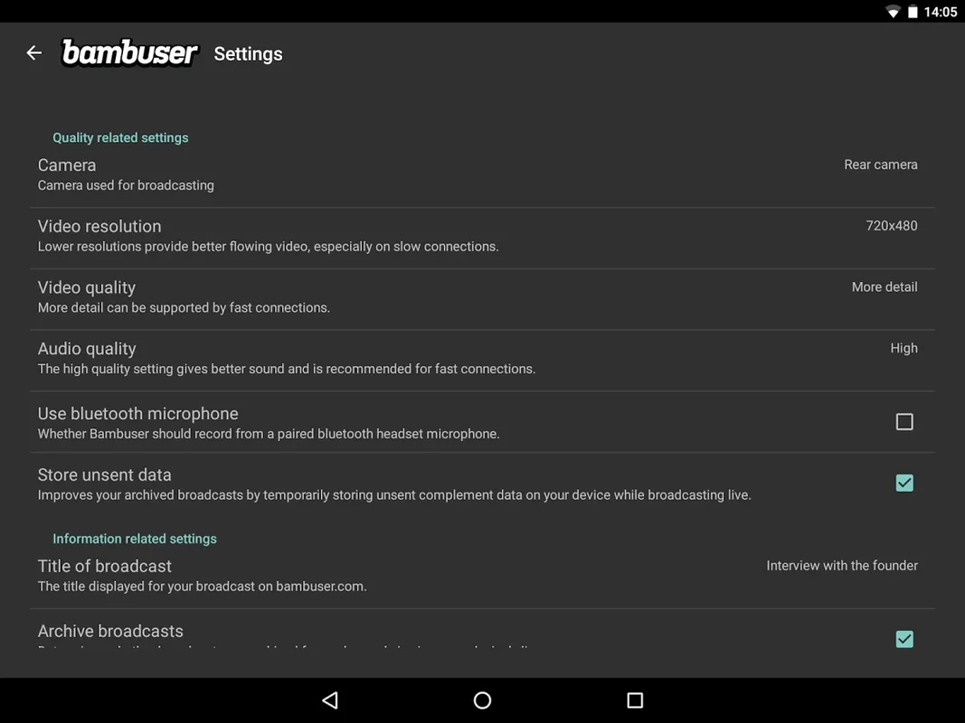 Bambuser for Android - No New Sign-ups but Continued Support