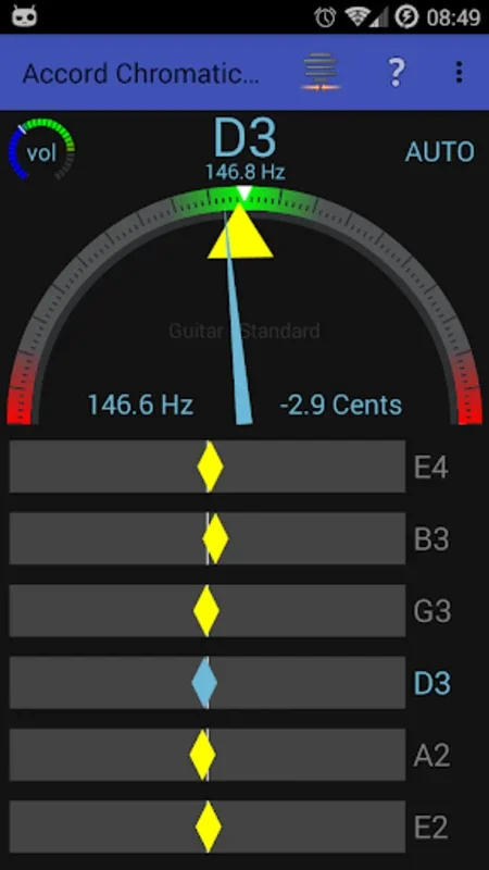 Accord Chromatic Tuner for Android: Precise Instrument Tuning