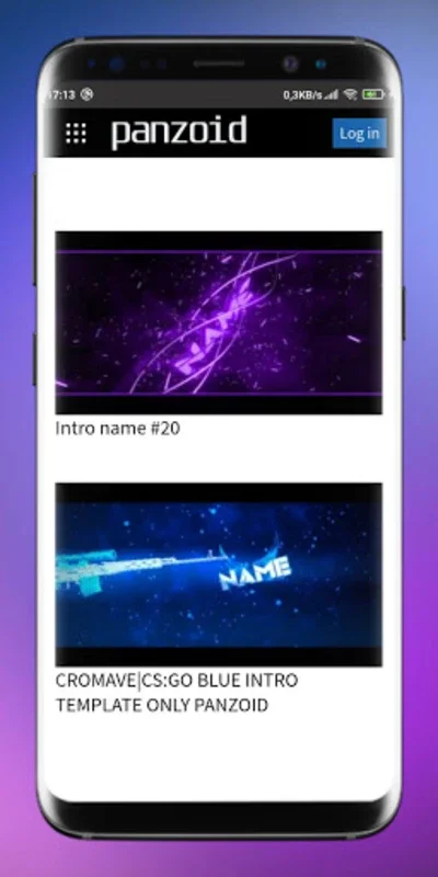 Panzoid - Intro Maker for Android: Create Engaging Intros
