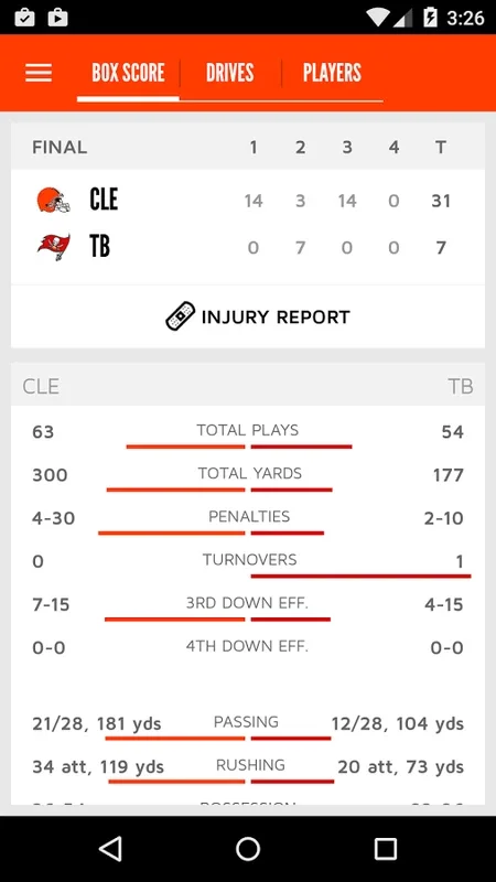 Browns App for Android - Stay Connected with the Team