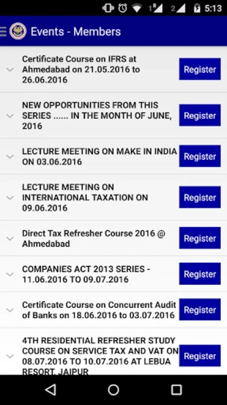 ICAI Ahmedabad for Android: Valuable Educational App