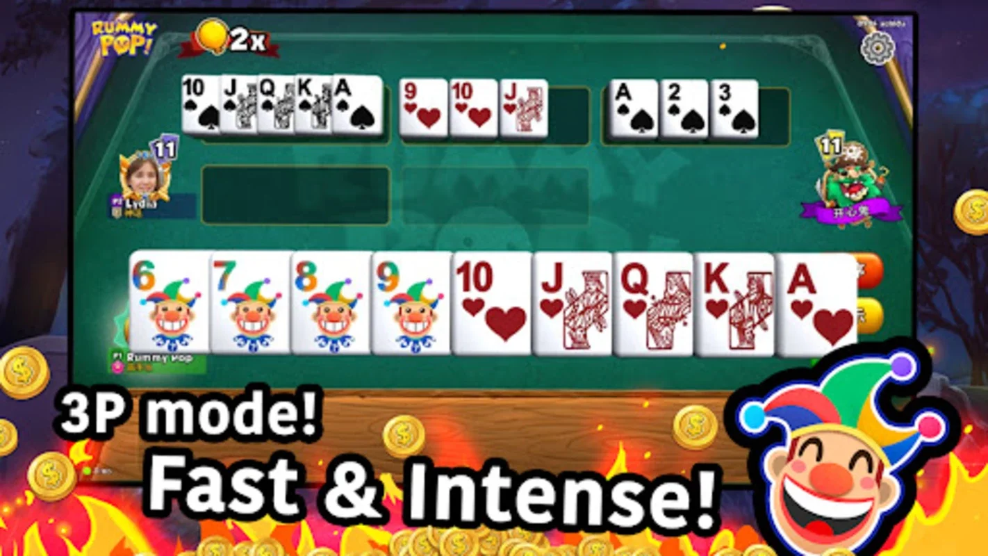 Rummy Pop! Lami Mahjong for Android - No Downloading Required