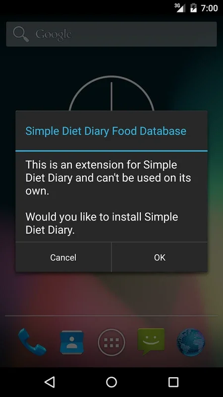 Simple Diet Diary Food Database for Android: Manage Your Diet