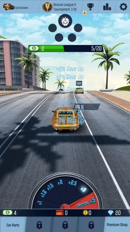 Nitro Racing GO for Android - Racing-Clicker Fusion