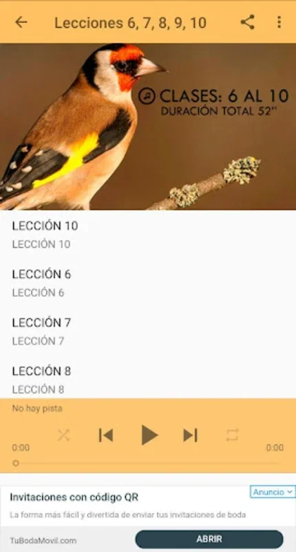 Maestro Jilguero for Android: Enhance Goldfinch Singing