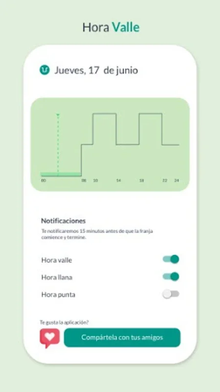 Hora Valle for Android - Manage Electricity Costs Effectively