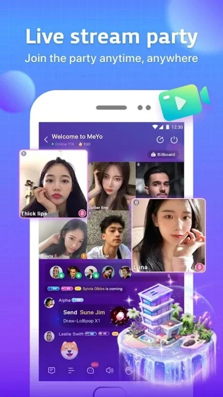 MeYo for Android - Connect and Chat Freely