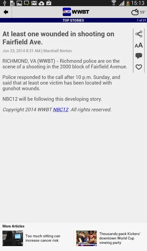 NBC12 News for Android: Stay Informed Anytime