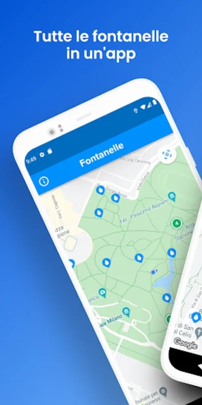 Fontanelle for Android - Find Over 206,000 Drinking Fountains