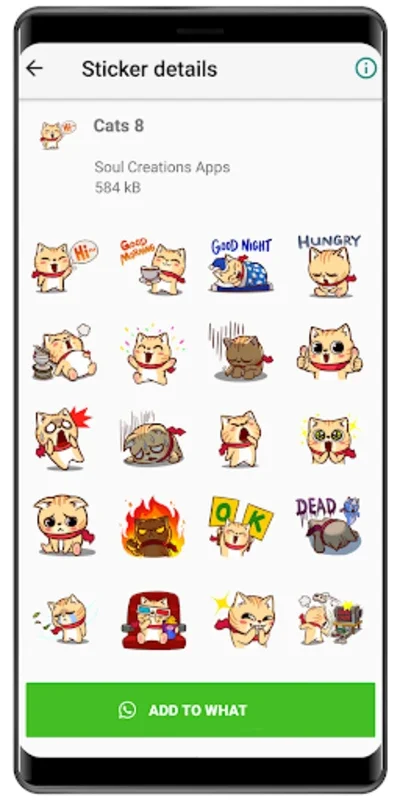 WAStickerApps Cat Memes & Kawaii Cats Stickers for Android