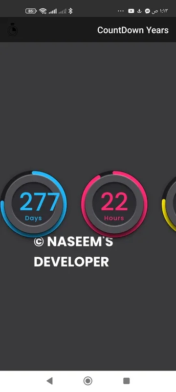 CountDown Years for Android - Track Time Efficiently