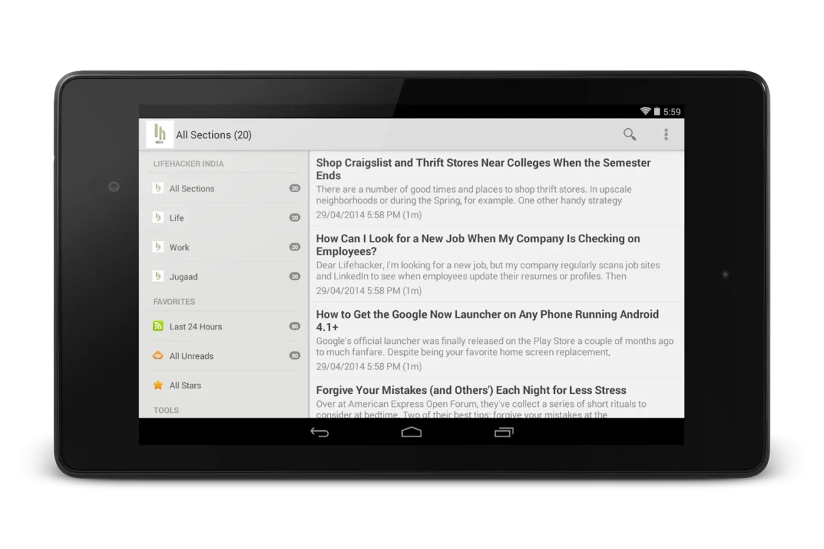 LifeHacker India for Android: Unlock Useful Life Hacks