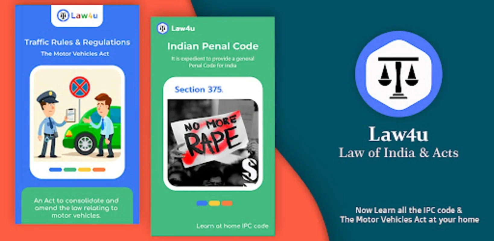 Law4u - Law of India & Acts for Android - No Downloading Required